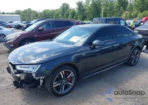 2018 Audi A4 2.0T Premium z USA, uszkodzony, nr VIN WAUENAF40JA113091